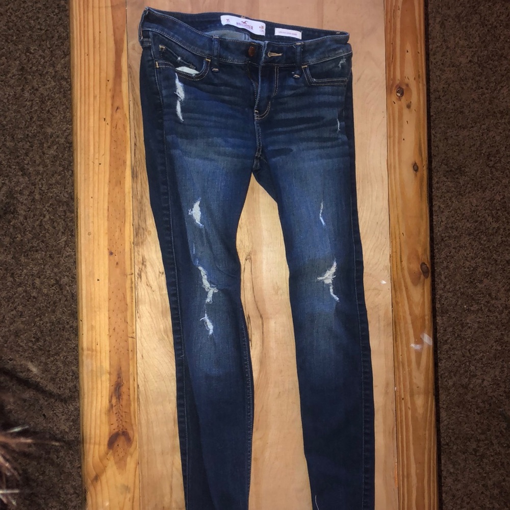 Hollister blue jeans